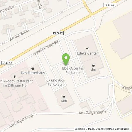 Standortübersicht der Tankstelle EnBW mobility+ AG und Co.KG in 89407 Dillingen a.d.Donau