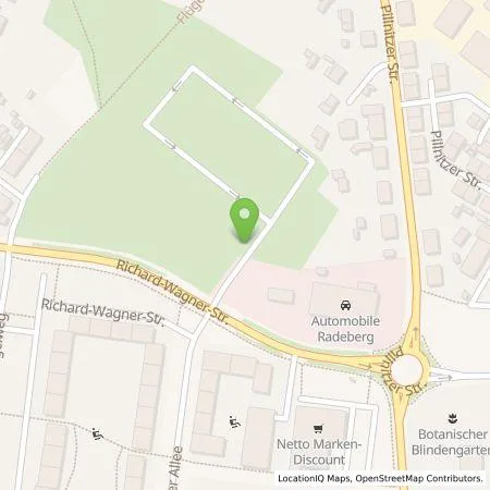Standortübersicht der Tankstelle SachsenEnergie AG in 01454 Radeberg