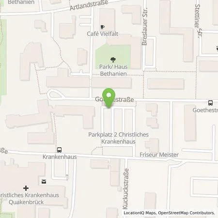 Standortübersicht der Tankstelle Osnabrücker Parkstätten-Betriebsgesellschaft mbH in 49610 Quakenbrück