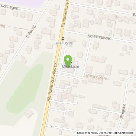 Standortübersicht der Tankstelle Auto Marhenke GmbH u. Co KG in 29227 Celle