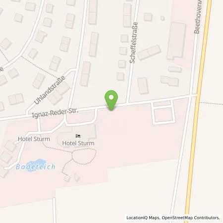 Standortübersicht der Tankstelle Hotel Sturm GmbH & Co.KG in 97638 Mellrichstadt