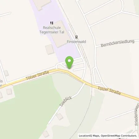 Standortübersicht der Tankstelle Elektrizitätswerk Tegernsee Vertriebs- und Service-KG in 83703 Gmund a. Tegernsee