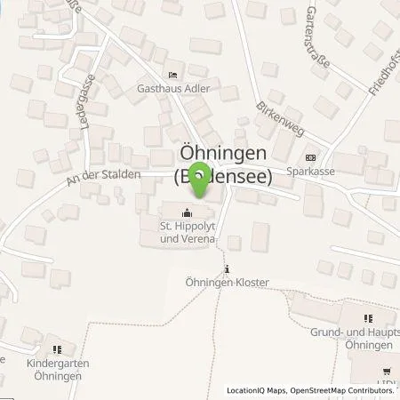 Standortübersicht der Tankstelle Regioladen+ GmbH & Co.KG in 78337 Öhningen