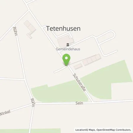 Standortübersicht der Tankstelle Elektrotechnik Hauke Stuck in 24817 Tetenhusen