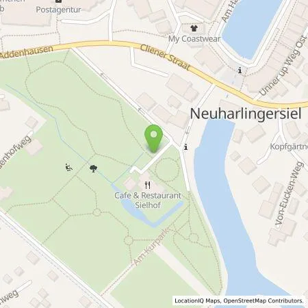 Standortübersicht der Tankstelle Kurverein Neuharlingersiel e.V. in 26427 Neuharlingersiel