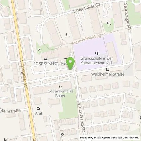 Standortübersicht der Tankstelle Präg Energiedienstleistungen GmbH & Co. KG in 86899 Landsberg am Lech