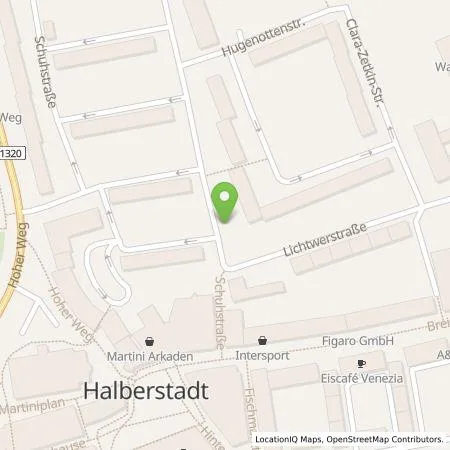 Standortübersicht der Tankstelle Regioladen+ GmbH & Co.KG in 38820 Halberstadt