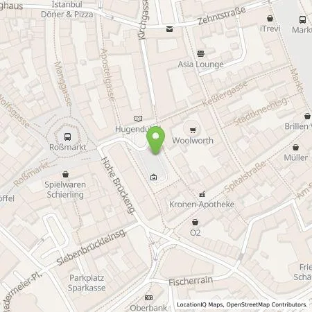 Standortübersicht der Tankstelle Stadtwerke Schweinfurt GmbH in 97421 Schweinfurt