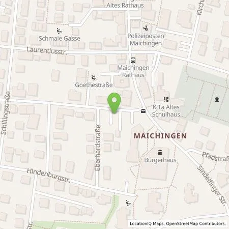 Standortübersicht der Tankstelle Stadtwerke Sindelfingen Mobility GmbH in 71069 Sindelfingen