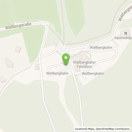 Standortübersicht der Tankstelle Elektrizitätswerk Tegernsee Vertriebs- und Service-KG in 83700 Rottach-Egern