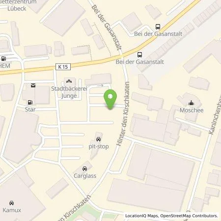 Standortübersicht der Tankstelle Charge and Co GmbH in 23560 Lübeck