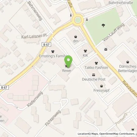 Standortübersicht der Tankstelle EnBW mobility+ AG und Co.KG in 47546 Kalkar