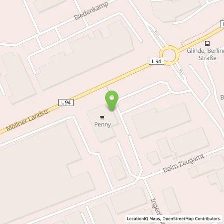 Standortübersicht der Tankstelle EnBW mobility+ AG und Co.KG in 21509 Glinde