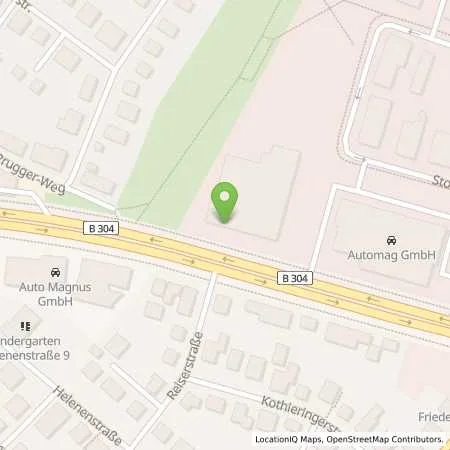 Standortübersicht der Tankstelle AUTOMAG GmbH in 81827 München