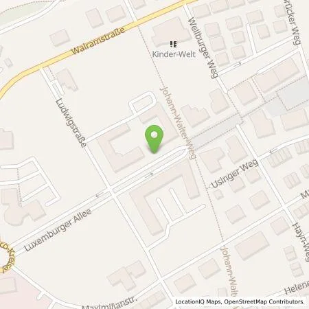 Standortübersicht der Tankstelle Süwag Vertrieb AG & Co. KG in 65510 Idstein