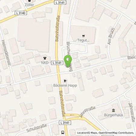 Standortübersicht der Tankstelle Claus Heinemann Elektroanlagen GmbH in 36110 Schlitz