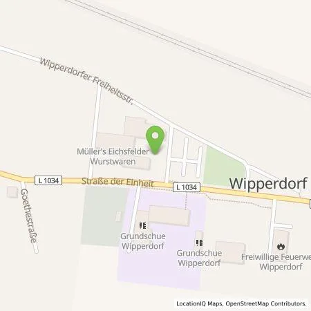 Standortübersicht der Tankstelle Claus Heinemann Elektroanlagen GmbH in 99752 Bleicherode