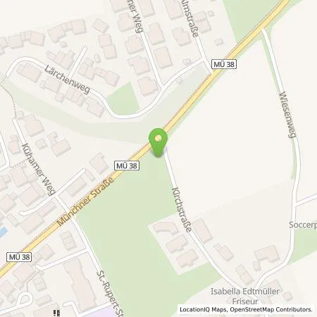 Standortübersicht der Tankstelle EM1 GmbH in 84431 Heldenstein