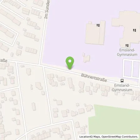 Standortübersicht der Tankstelle Westfalen AG in 48431 Rheine