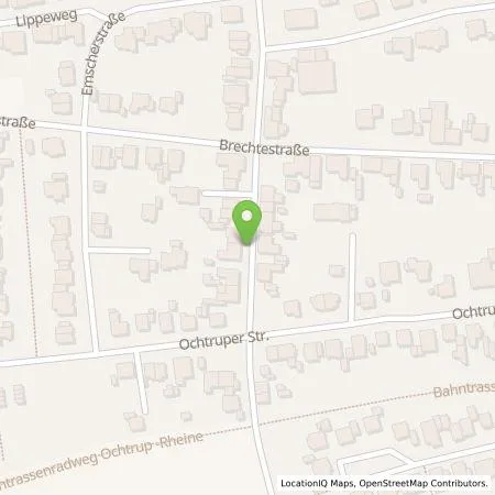 Standortübersicht der Tankstelle Westfalen AG in 48431 Rheine