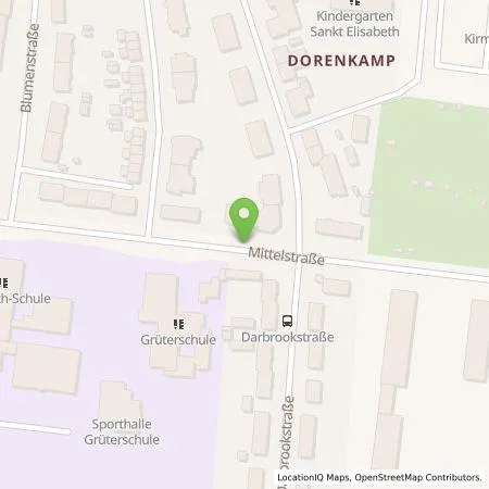 Standortübersicht der Tankstelle Westfalen AG in 48431 Rheine