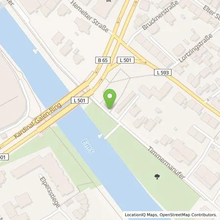 Standortübersicht der Tankstelle Westfalen AG in 48429 Rheine