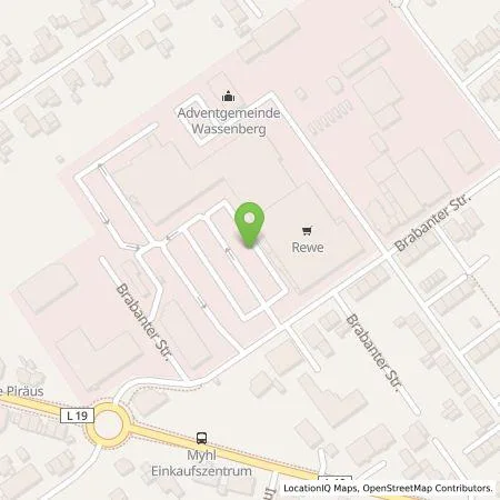 Standortübersicht der Tankstelle Bilkraft GmbH in 41849 Wassenberg