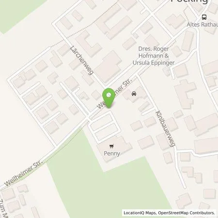 Standortübersicht der Tankstelle EnBW mobility+ AG und Co.KG in 82343 Pöcking