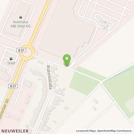 Standortübersicht der Tankstelle EnBW mobility+ AG und Co.KG in 52477 Alsdorf