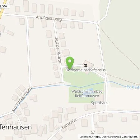 Standortübersicht der Tankstelle EAM Natur Energie GmbH in 37133 Friedland