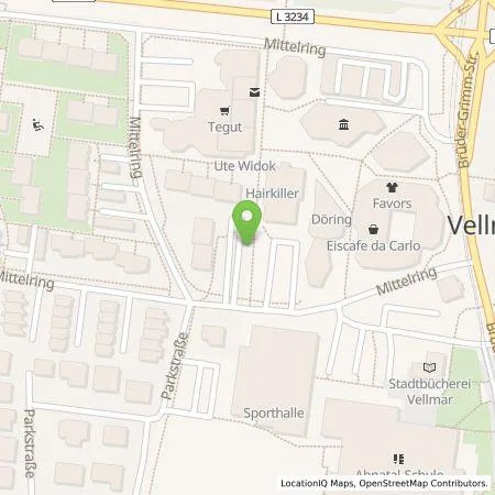 Standortübersicht der Tankstelle EAM Natur Energie GmbH in 34246 Vellmar