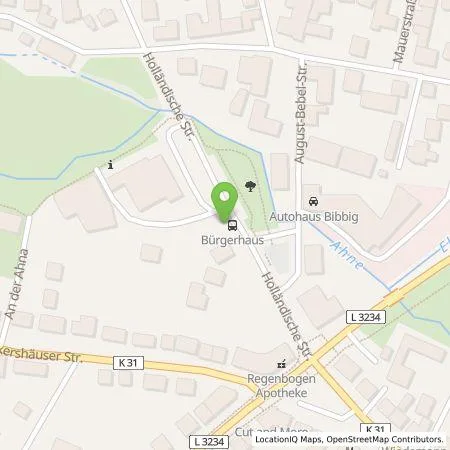 Standortübersicht der Tankstelle EAM Natur Energie GmbH in 34246 Vellmar