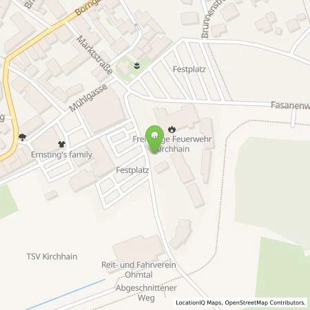 Standortübersicht der Tankstelle EAM Natur Energie GmbH in 35274 Kirchhain