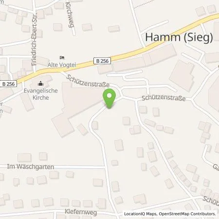 Standortübersicht der Tankstelle EAM Natur Energie GmbH in 57577 Hamm