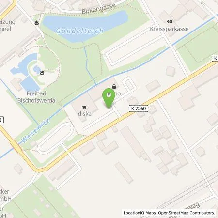 Standortübersicht der Tankstelle Maik Kuhrt e. K. in 01877 Bischofswerda