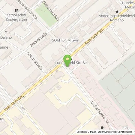 Standortübersicht der Tankstelle MVV Energie AG in 68167 Mannheim