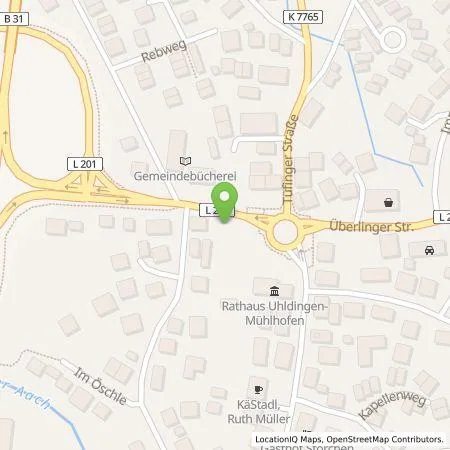 Standortübersicht der Tankstelle EnBW mobility+ AG und Co.KG in 88690 Uhldingen-Mühlhofen