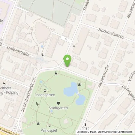 Standortübersicht der Tankstelle badenova AG & Co. KG in 79104 Freiburg im Breisgau