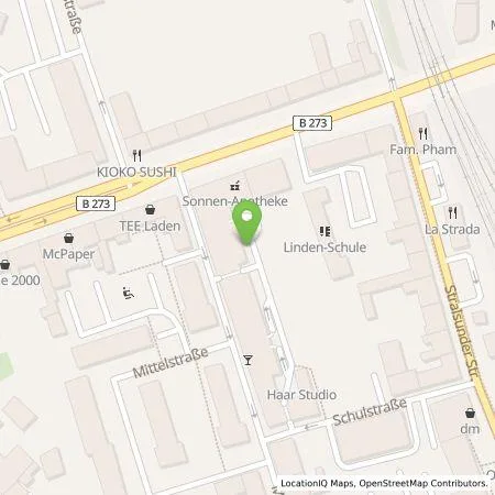 Standortübersicht der Tankstelle Energie & Mobilität Oranienburg GmbH in 16515 Oranienburg