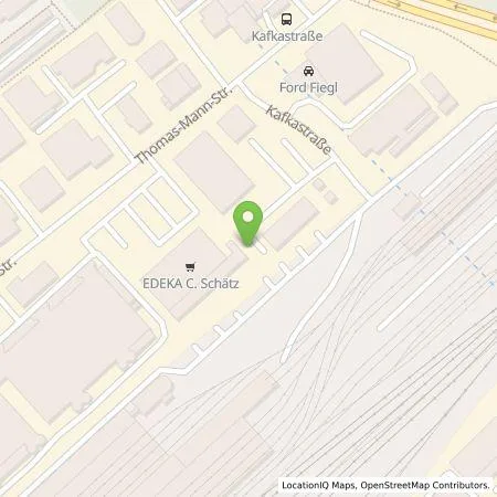 Standortübersicht der Tankstelle EDEKA Claus Schätz e.K. in 90471 Nürnberg