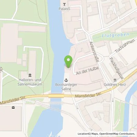 Standortübersicht der Tankstelle Ankerhof Hotel GmbH in 06108 Halle (Saale)