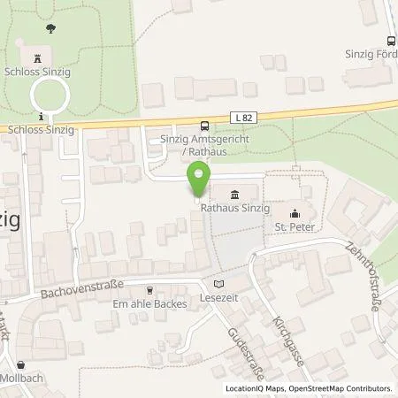 Standortübersicht der Tankstelle BürgerEnergie Rhein-Sieg eG in 53489 Sinzig