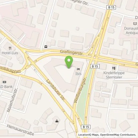 Standortübersicht der Tankstelle REWAG KG in 93055 Regensburg