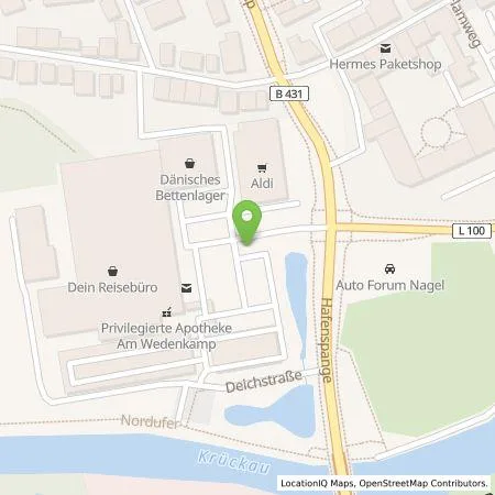 Standortübersicht der Tankstelle Stadtwerke Elmshorn in 25335 Elmshorn