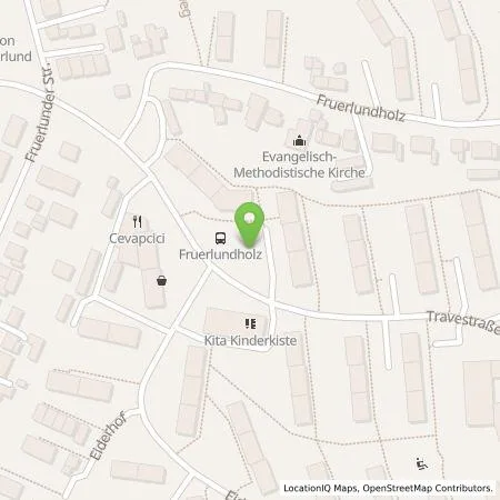 Standortübersicht der Tankstelle Flensburger Ladeinfrastrukturgesellschaft mbH in 24943 Flensburg