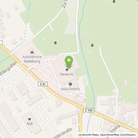 Standortübersicht der Tankstelle EnBW mobility+ AG und Co.KG in 01471 Radeburg