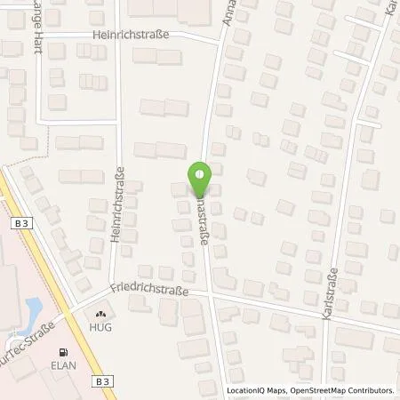 Standortübersicht der Tankstelle Gruppen-Gas- und Elektrizitätswerk Bergstraße AG in 64673 Zwingenberg