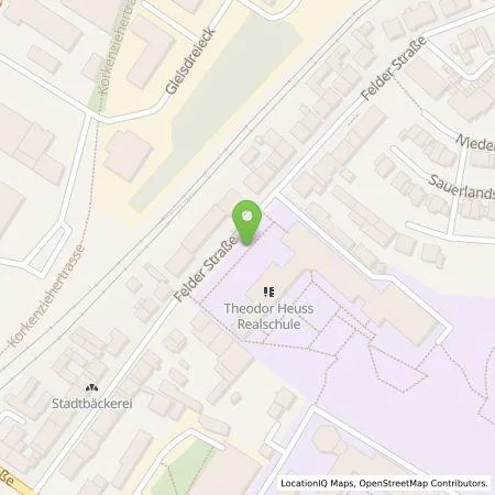 Standortübersicht der Tankstelle Stadtwerke Solingen GmbH in 42651 Solingen