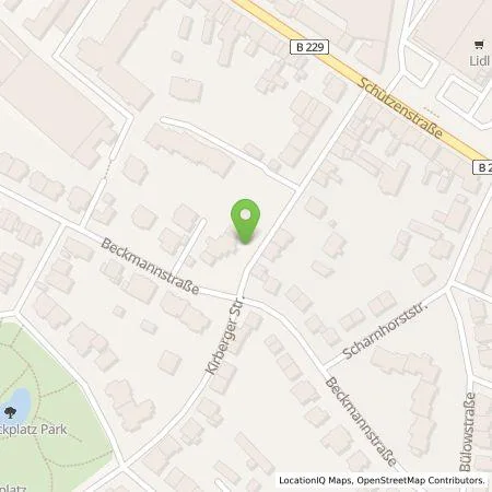 Standortübersicht der Tankstelle Stadtwerke Solingen GmbH in 42659 Solingen