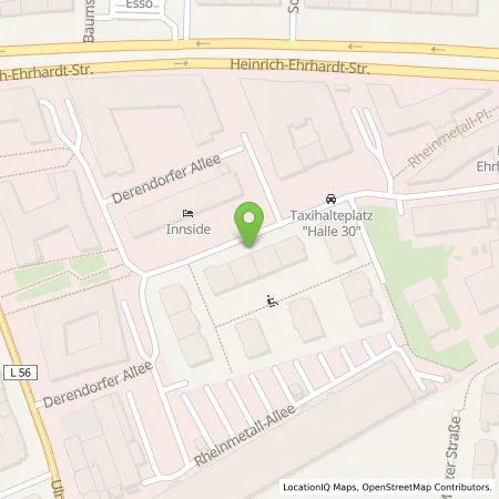 Standortübersicht der Tankstelle Stadtwerke Düsseldorf AG in 40476 Düsseldorf